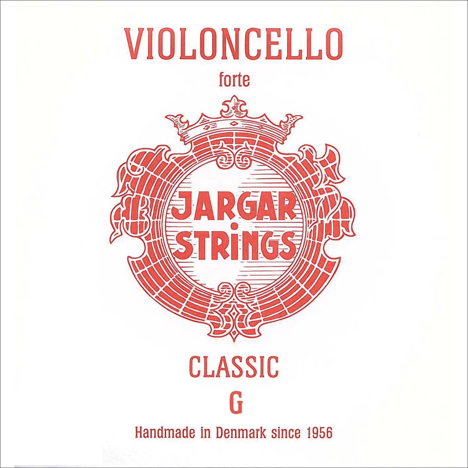 Jargar Classic Cello G-Saite 4/4 Silber Medium warmer Klang