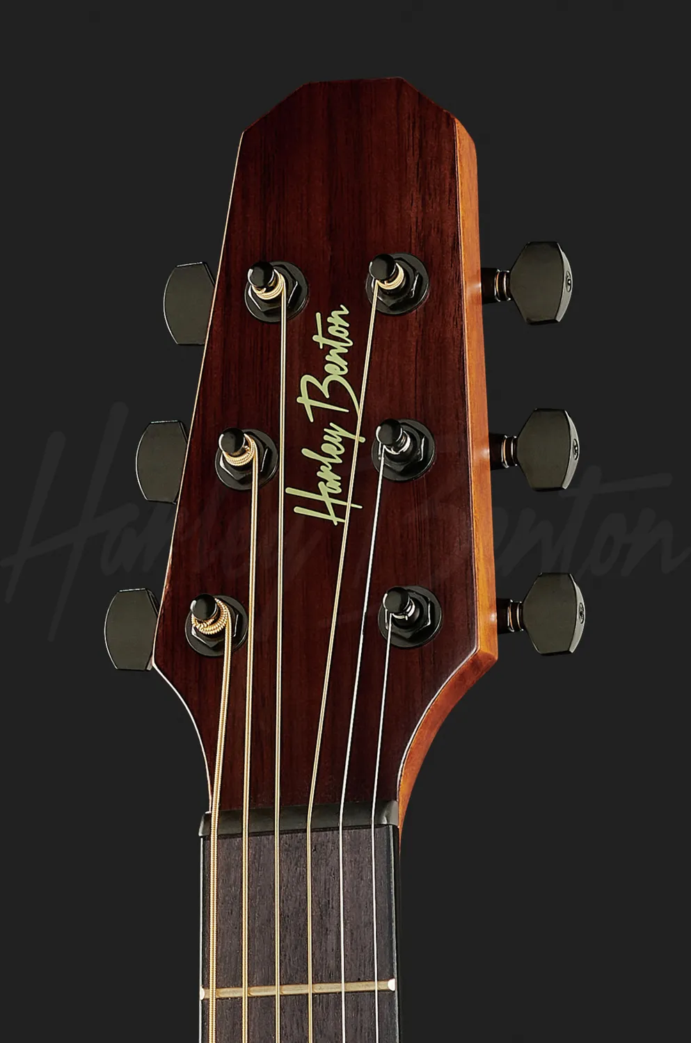 Harley Benton GS-Travel-E Reisegitarre Mahagoni Pickup
