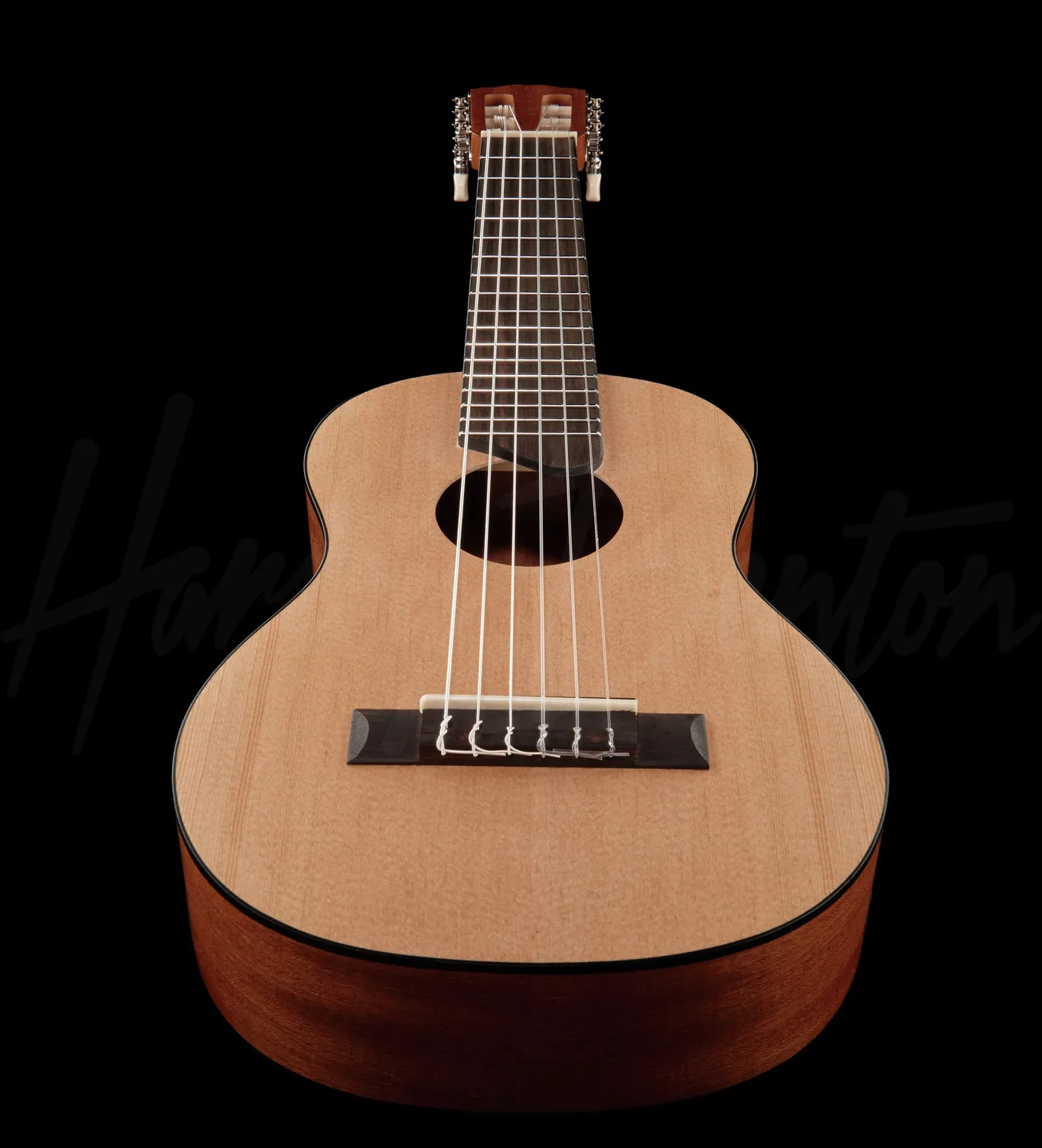 Harley Benton Santos Series GL-2NT Guitalele Natur Nylon Reise