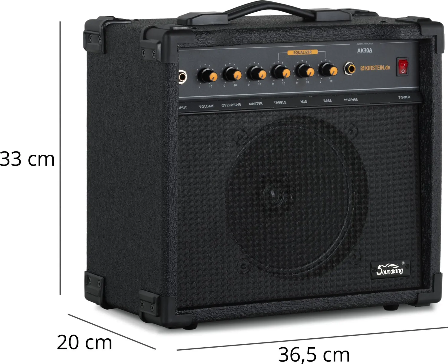Rocktile Pro ST60-BK E-Gitarre All Black Set HSS