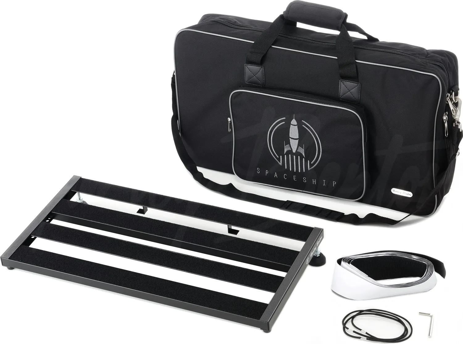 Harley Benton SpaceShip 60 Pedalboard Alu mit Gigbag