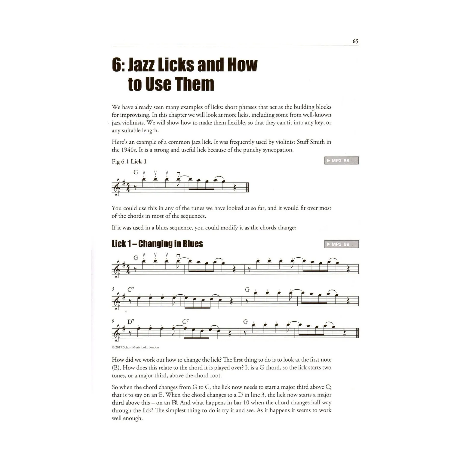 Schott Beginning Jazz Violin Schule mit Online-Audio Haigh