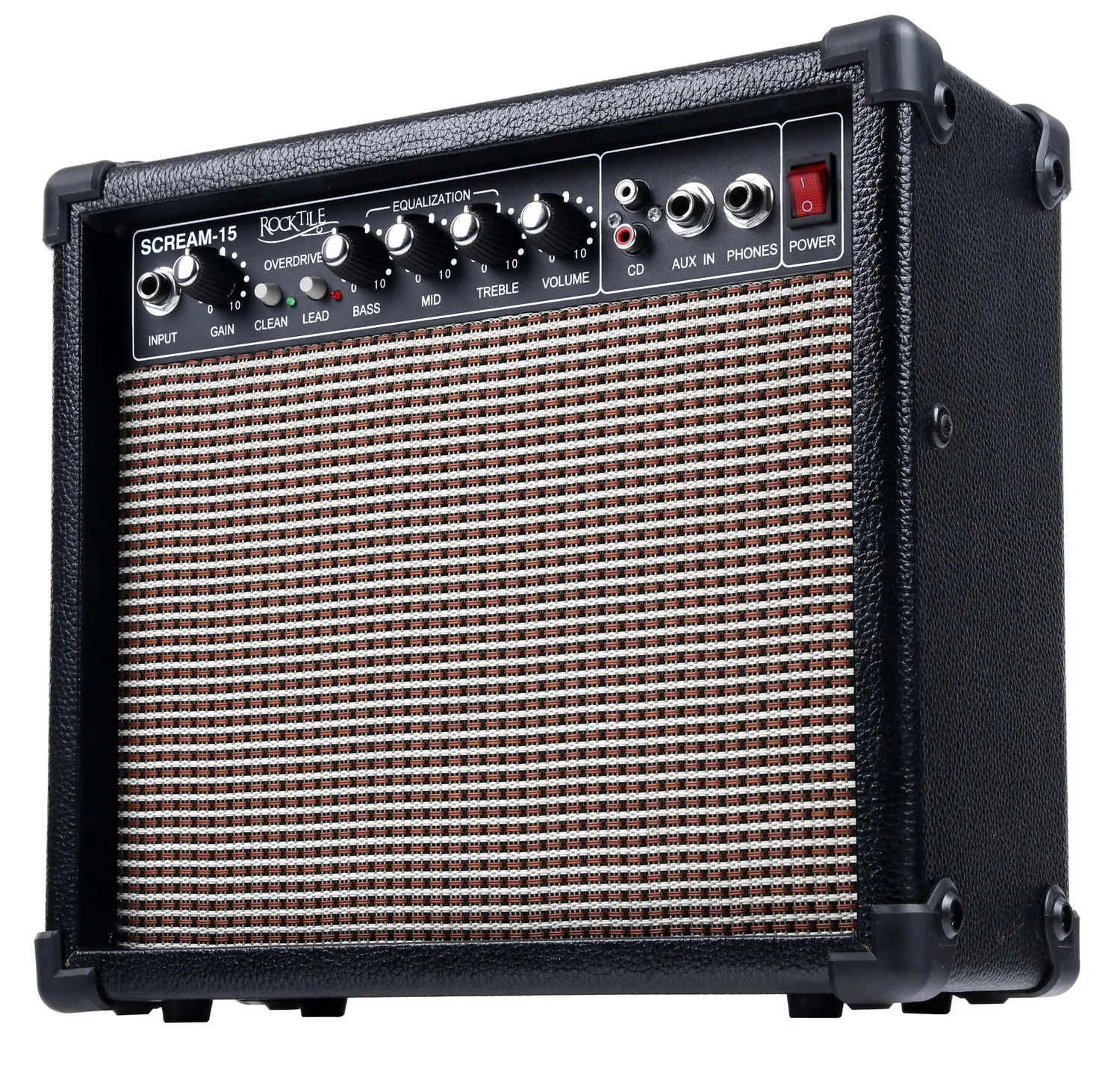 Rocktile Sphere Junior E-Gitarre 3/4 Schwarz Starter-Set