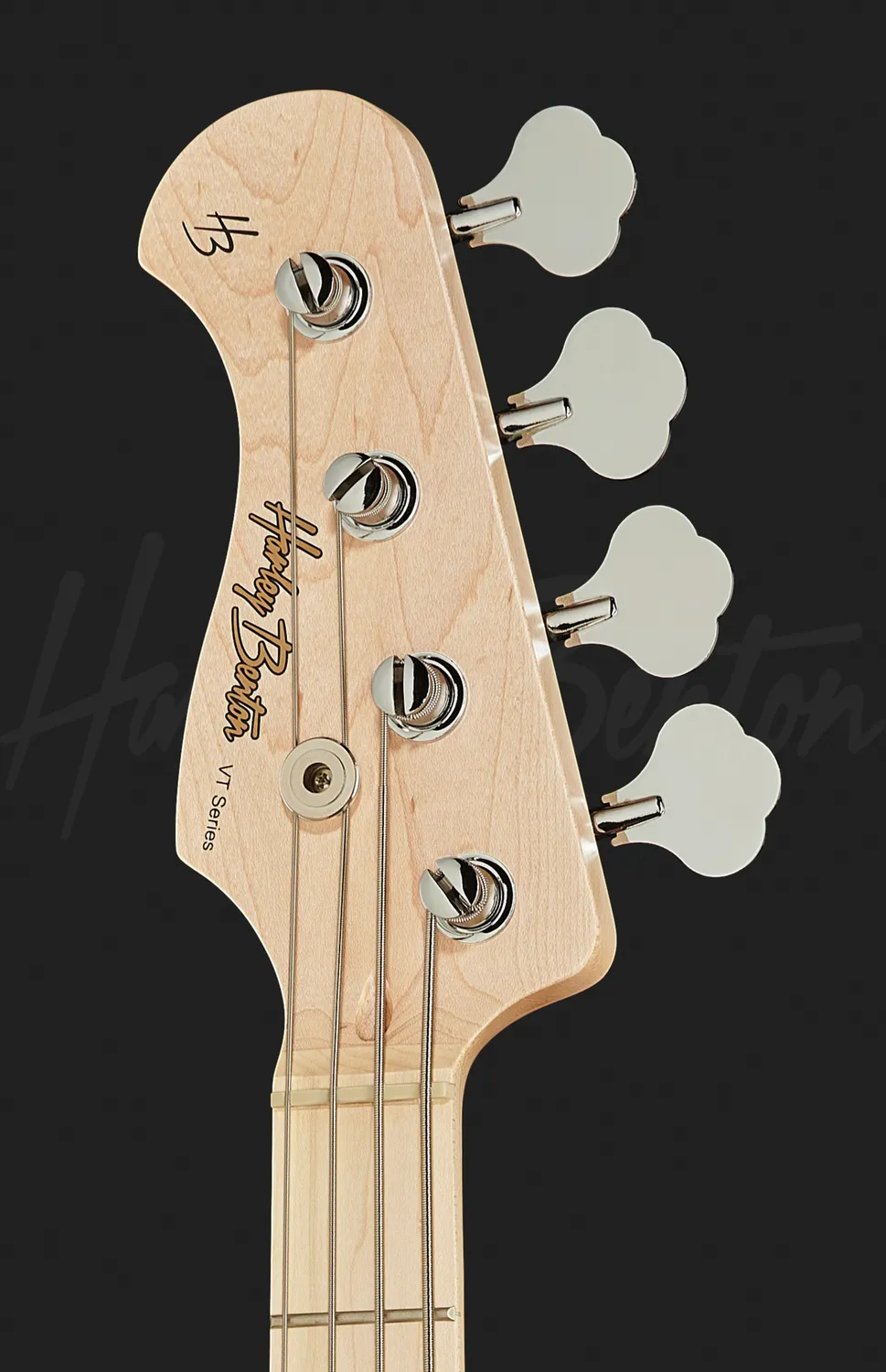 Harley Benton PB-50 E-Bass Linkshänder Fiesta Red