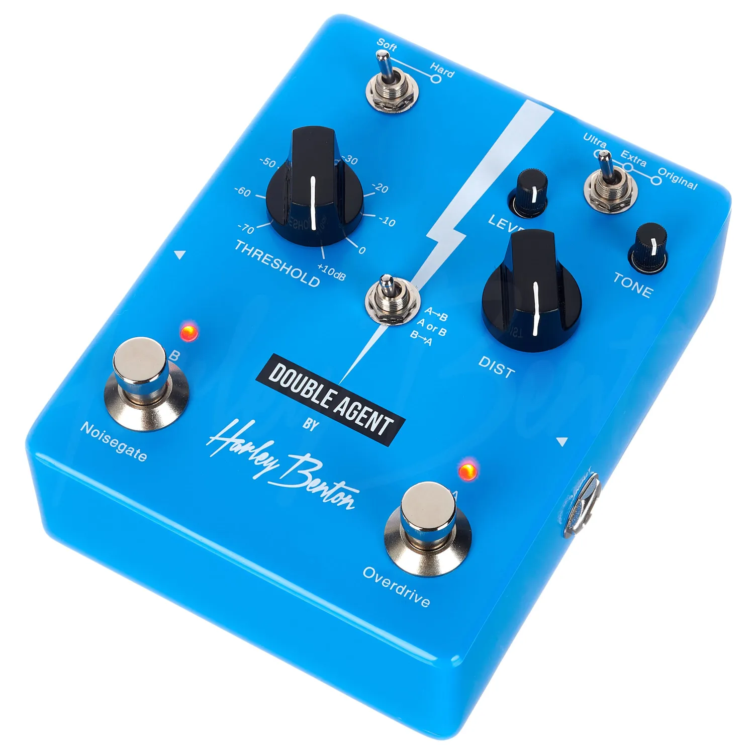 Harley Benton Standard Double Agent Effektpedal High-Gain