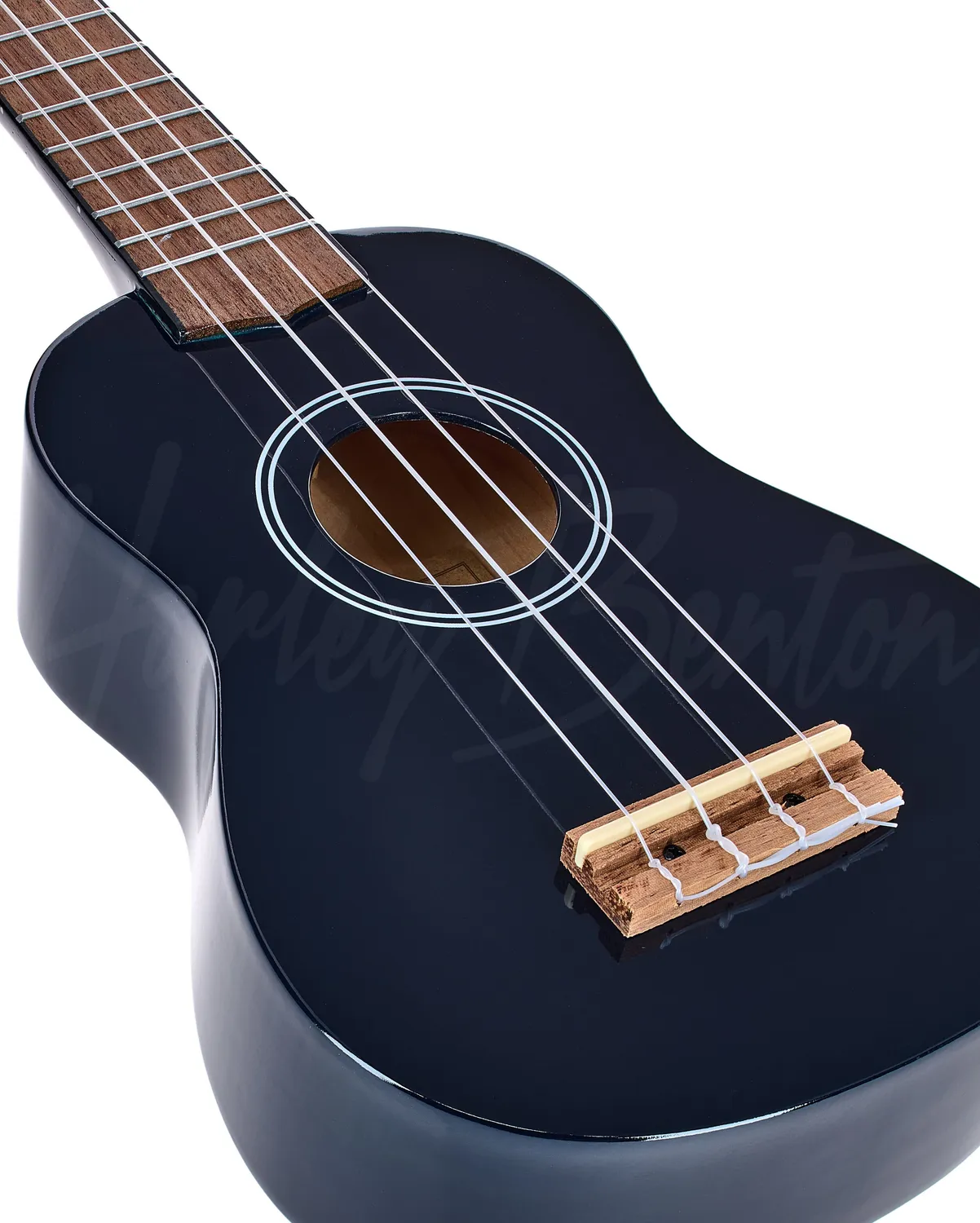 Harley Benton HBUK12 Sopran Ukulele Blau laminiert