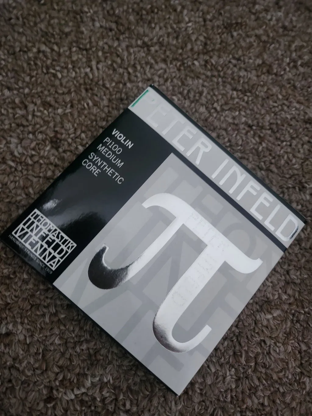 Thomastik-Infeld Peter Infeld PI Geigensaiten 4/4 Satz mittel Platin-E