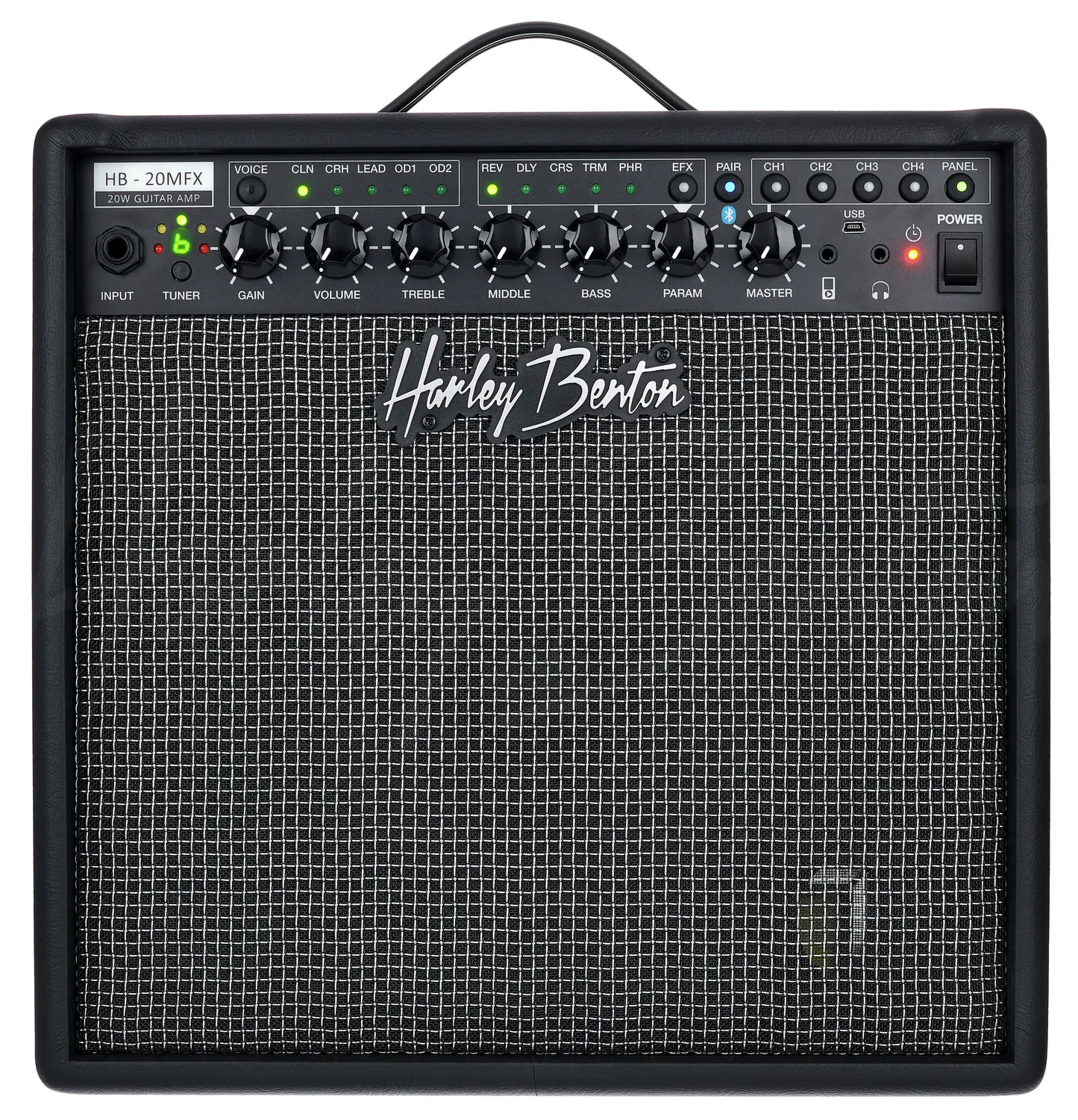 Harley Benton Student HB-20MFX Gitarrenverstärker 20W Modeling