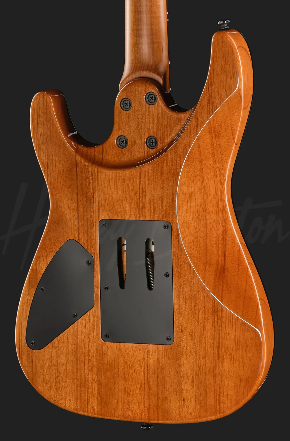 Harley Benton Fusion-IV HH E-Gitarre Floyd Rose weiß