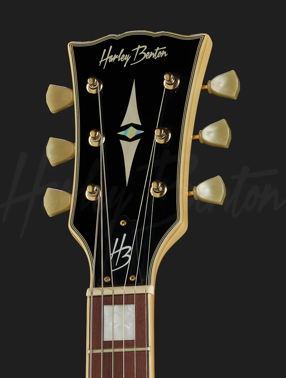 Harley Benton DC-600 VI E-Gitarre Double-Cut Mahagoni