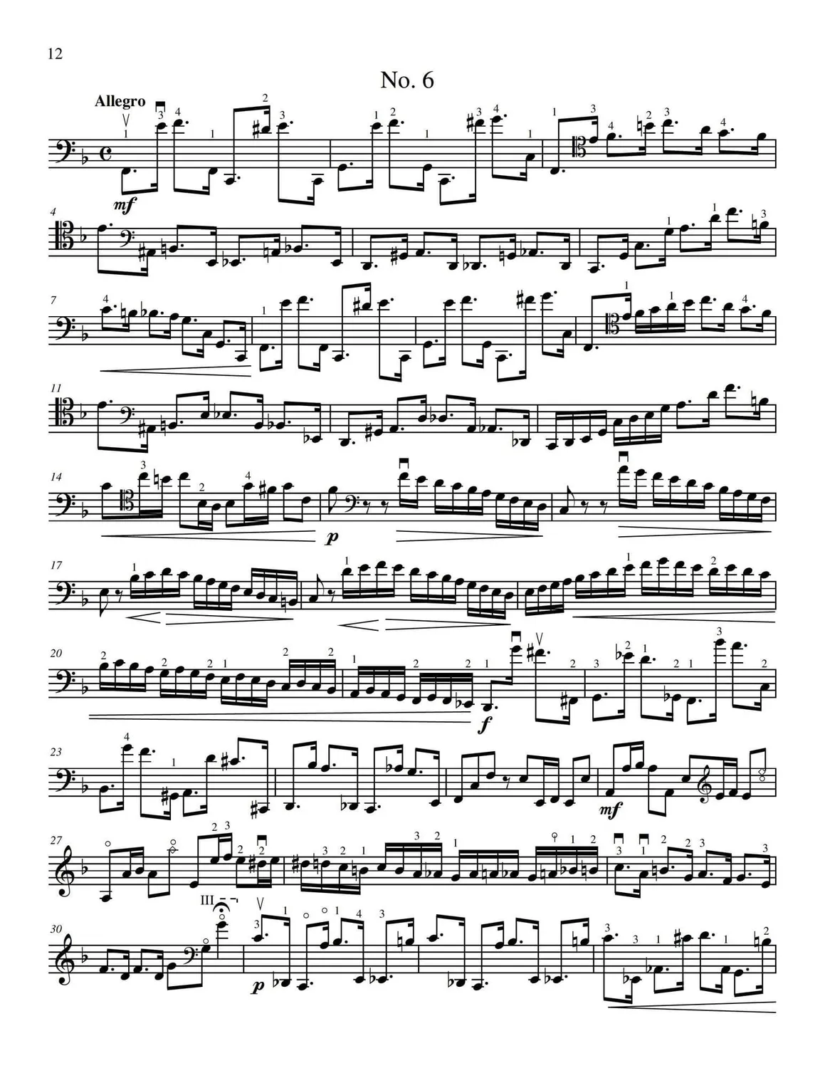 Crosmer Crosmer-Popper 40 Duette Cellonoten Cello