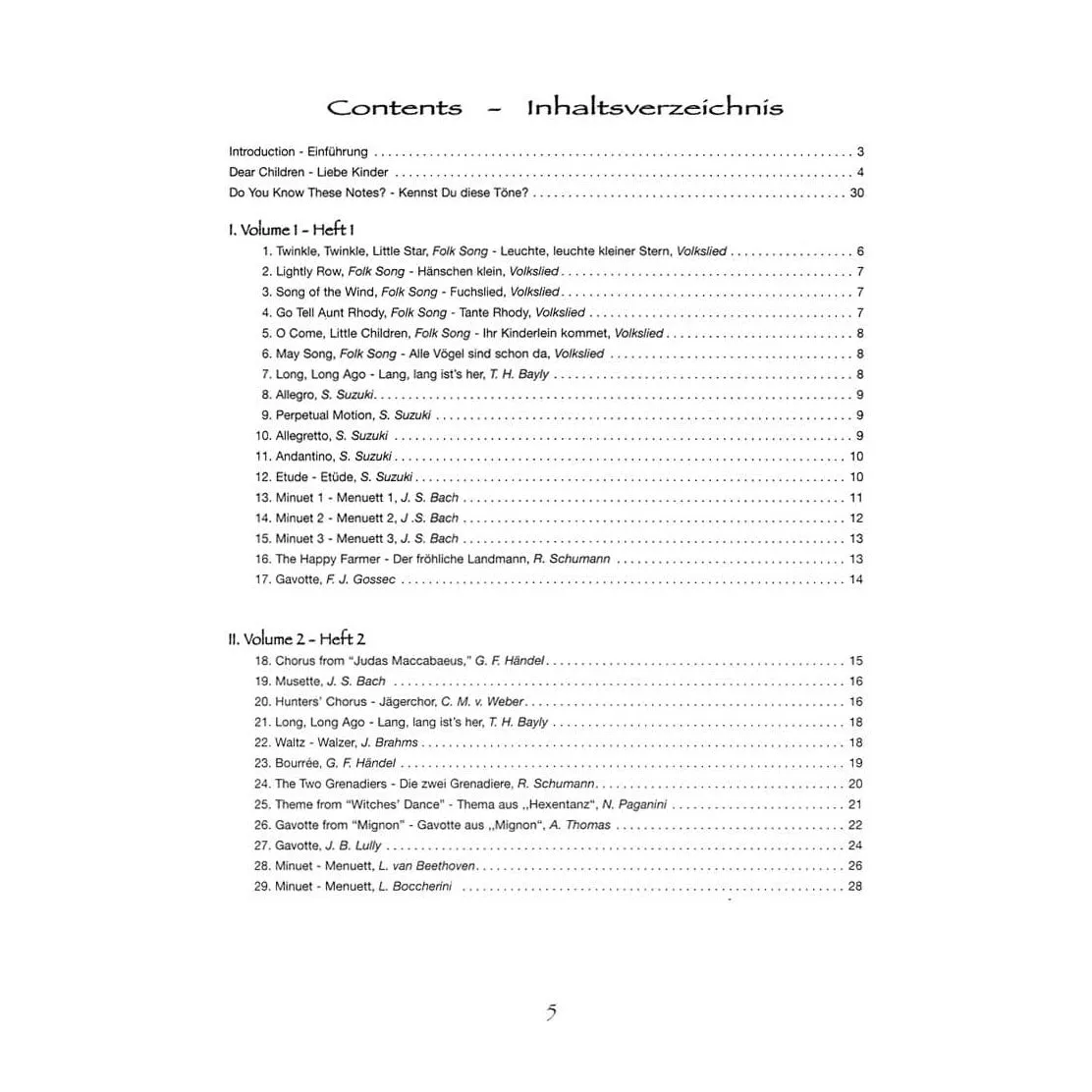 Shar Music My Trio Book Vol 1 Violine 2 Noten Trio