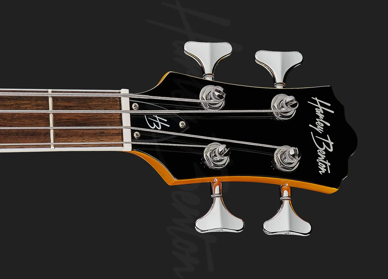 Harley Benton Vintage HB-50 Halbakustik Orange