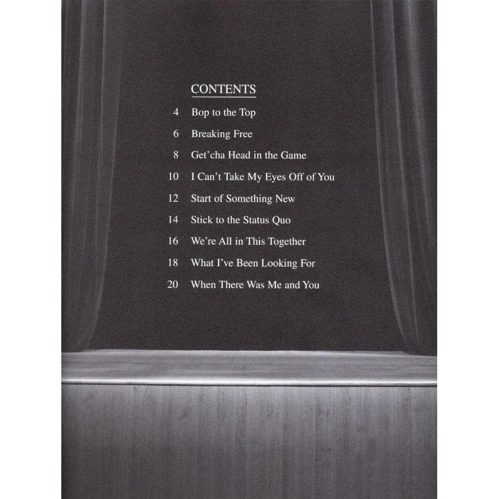 Hal Leonard High School Musical Notenheft Violine Songs