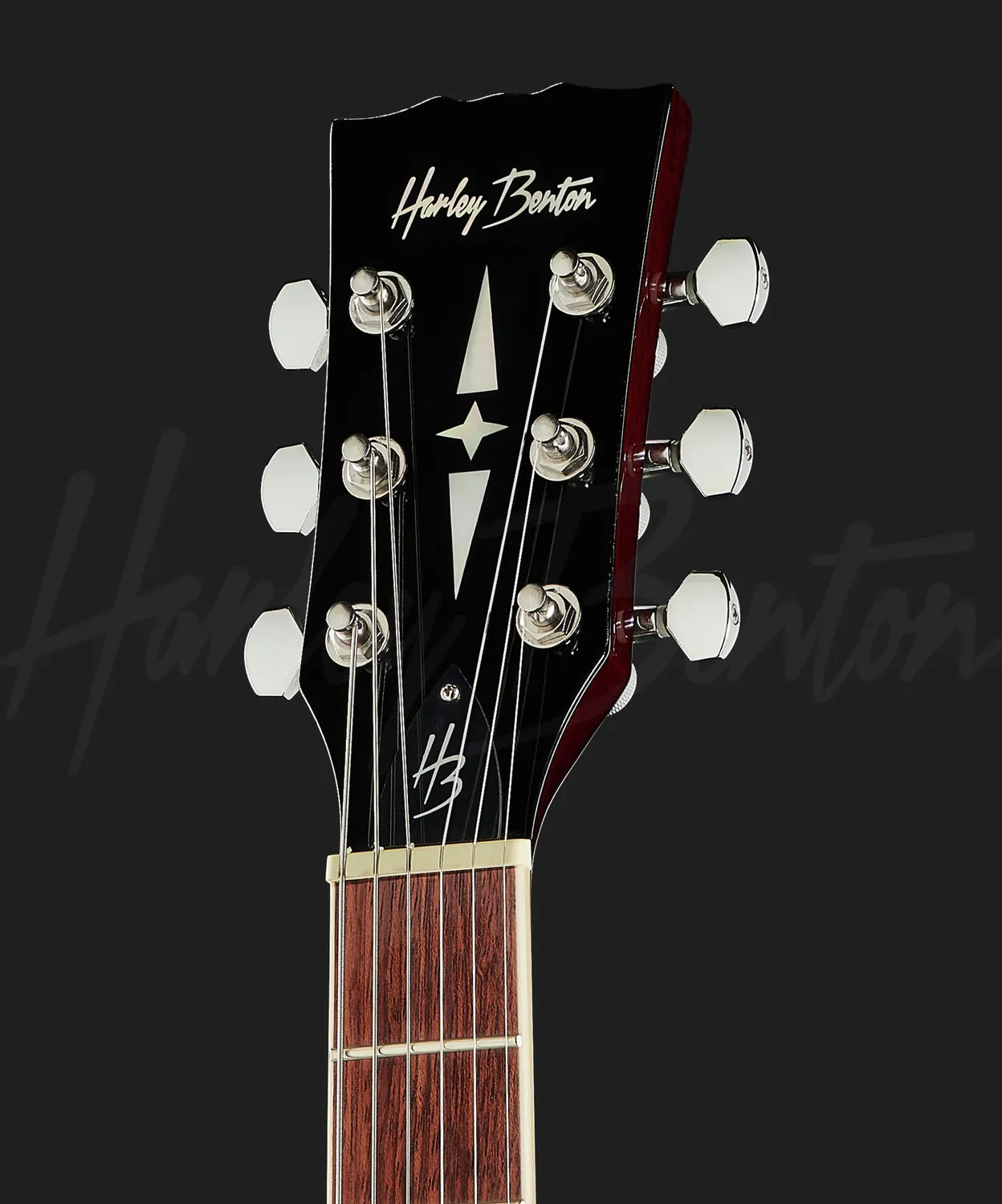 Harley Benton SC-550 Plus EMG E-Gitarre Faded Tobacco