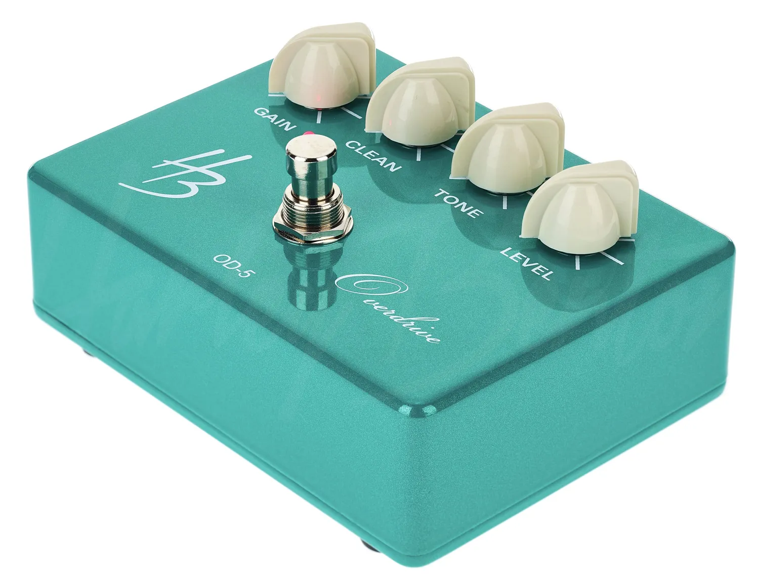 Harley Benton Custom Line OD-5 Overdrive Effektpedal Gitarre Clean-Mix