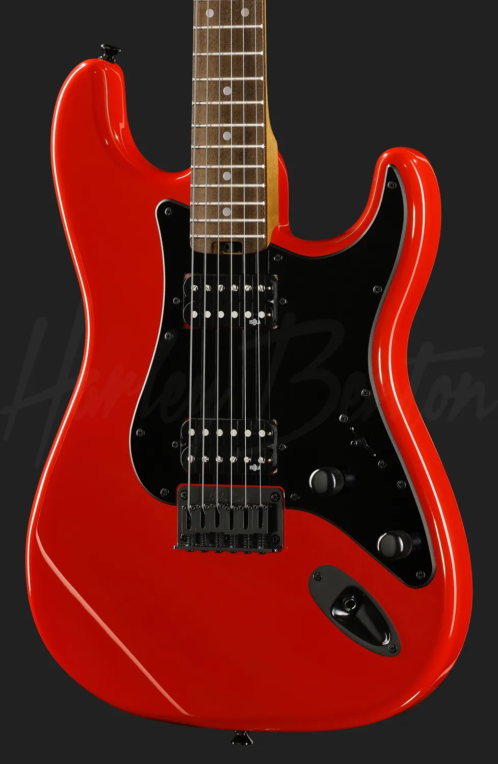 Harley Benton Rock Series ST-Modern HH RR E-Gitarre Rot Metallic