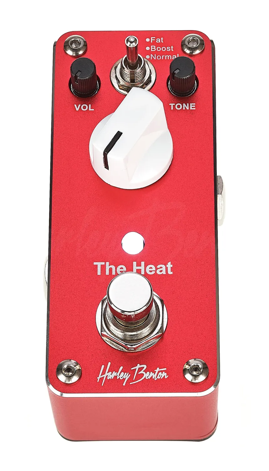 Harley Benton MiniStomp The Heat Effektpedal Röhrensound