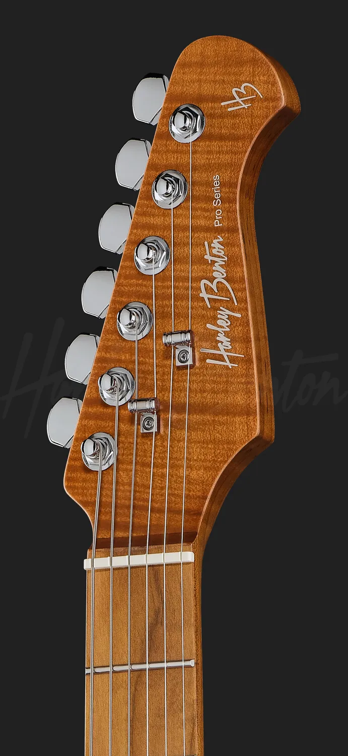 Harley Benton Fusion-IV HSS MN E-Gitarre Jade Metallic