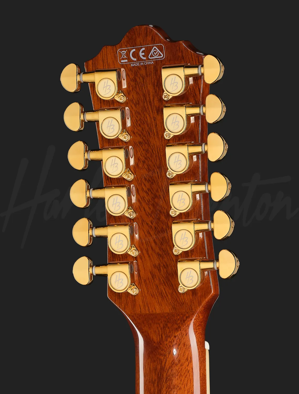 Harley Benton Custom Line CLJ-412E LH 3-VS Jumbogitarre 12-saitig