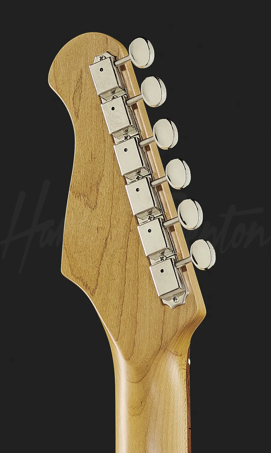 Harley Benton ST-62RW BK Hot Rod E-Gitarre schwarz