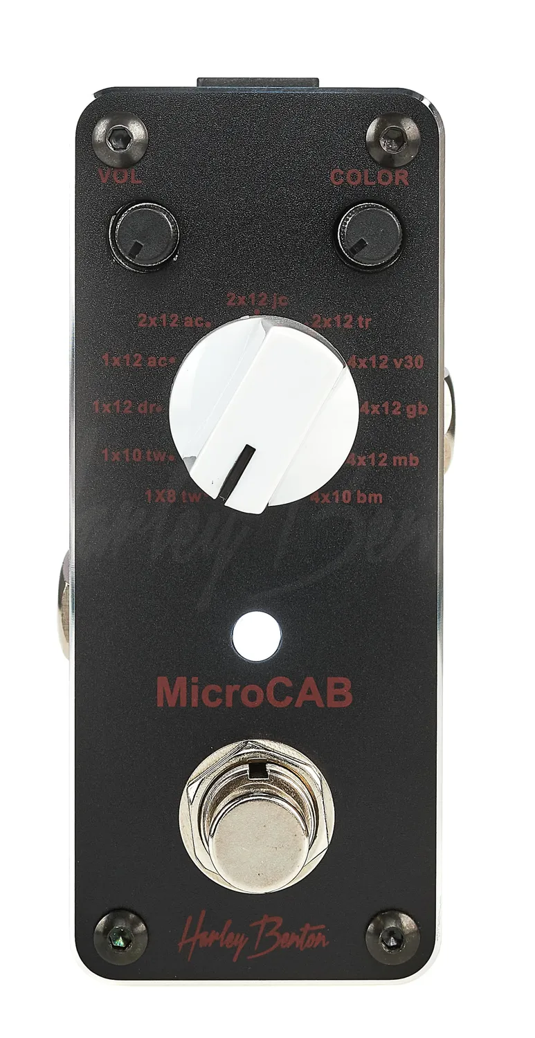 Harley Benton MicroCAB Effektpedal Mini 11 Boxen True Bypass