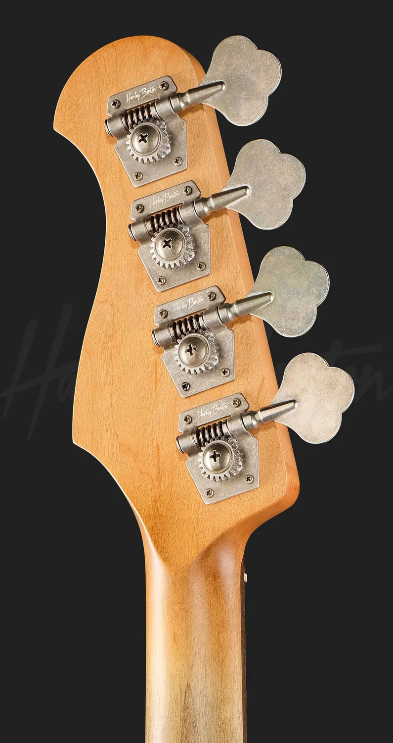 Harley Benton Aged PB-62LA BK E-Bass Light Aged Black