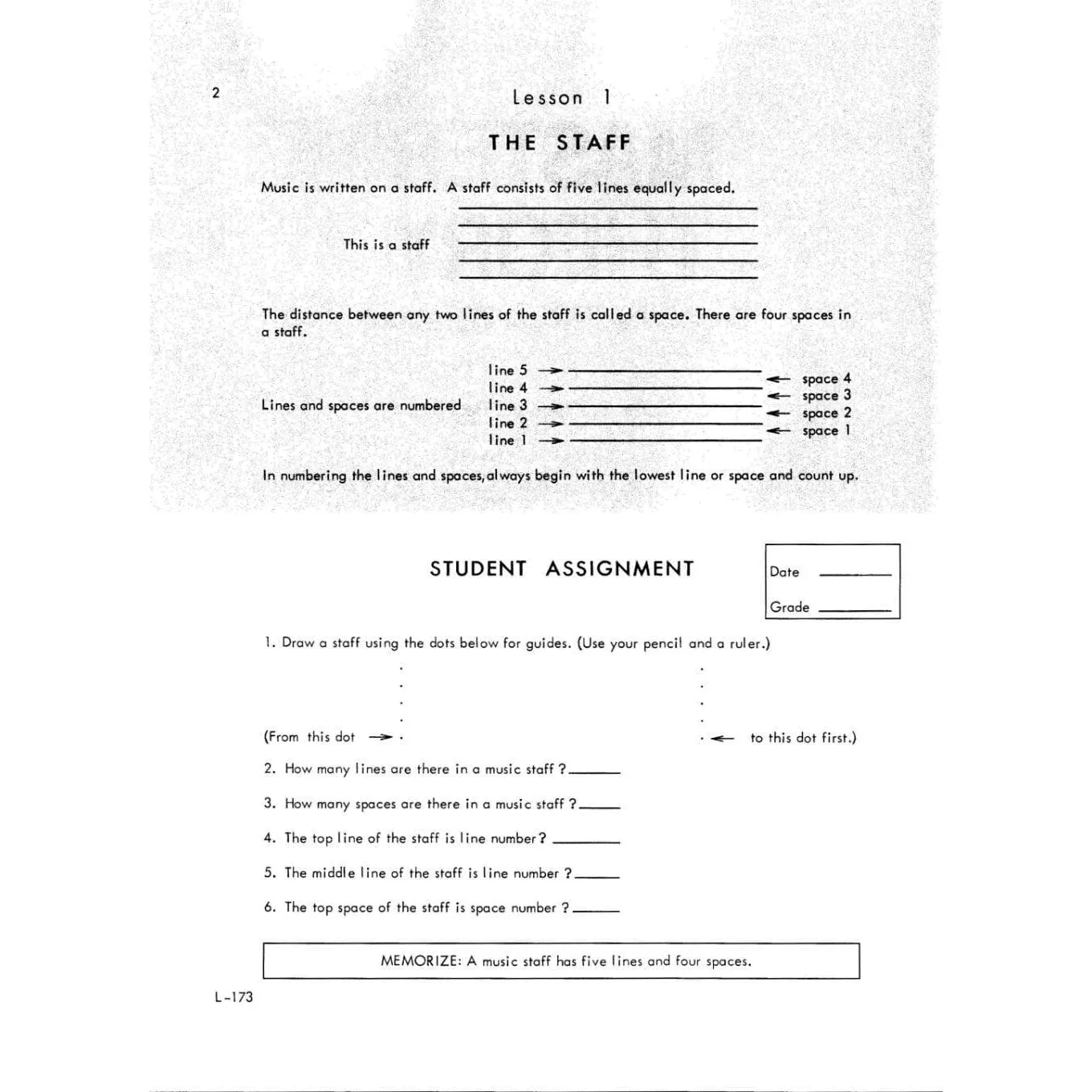 Kjos Master Theory Book 1 Musiklehre Noten Anfang