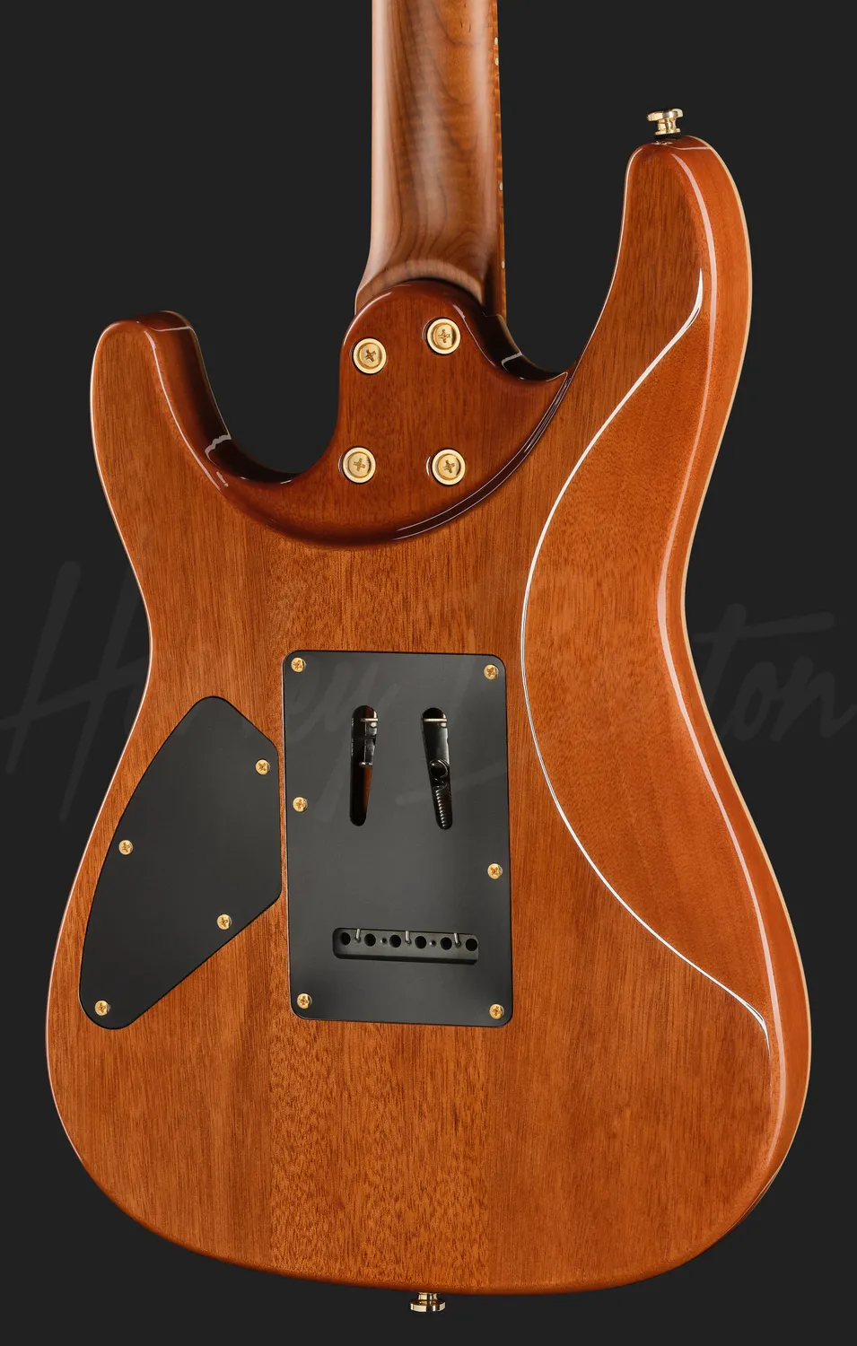 Harley Benton Fusion-IV HSH E-Gitarre Ahorn Bengal Burst