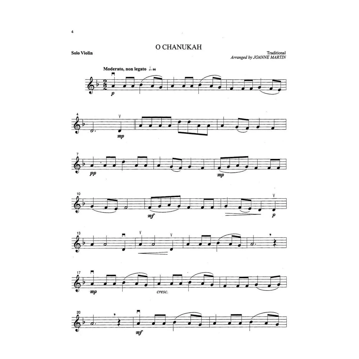 Shar Music Martin More Festive Strings Violinenoten Solo