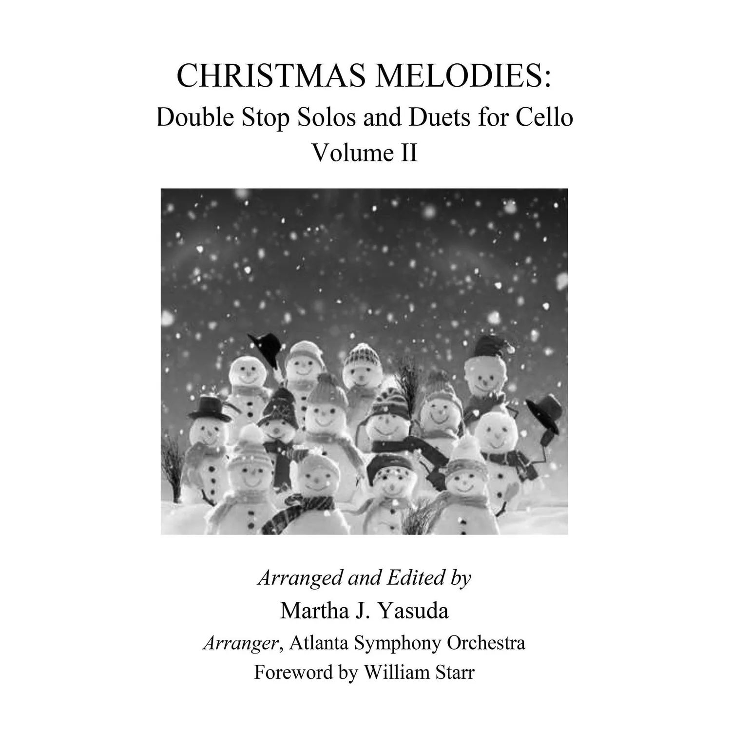 Yasuda Christmas Melodies Vol.2 Noten Cello Download Doppelgriffe