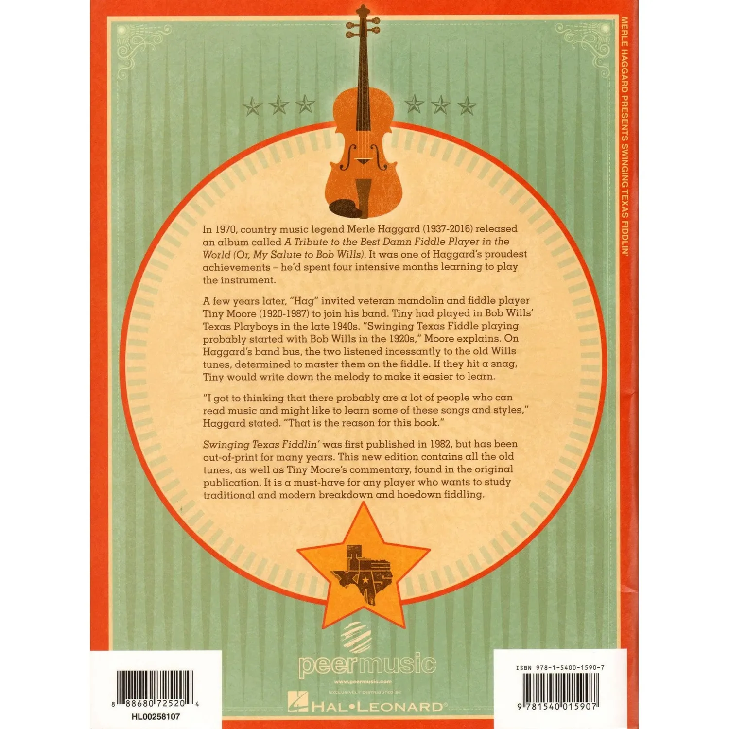 Hal Leonard Swinging Texas Fiddlin Violin-Noten Breakdown