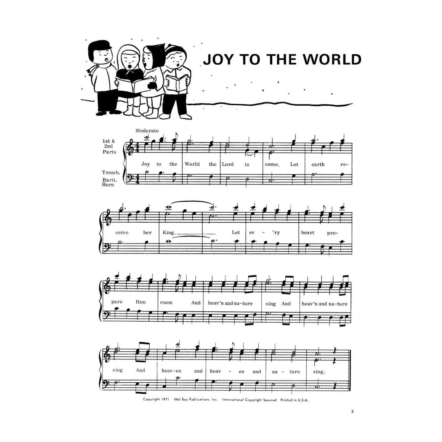 Mel Bay Easy Way Christmas Song Folio Noten Violine Klavier
