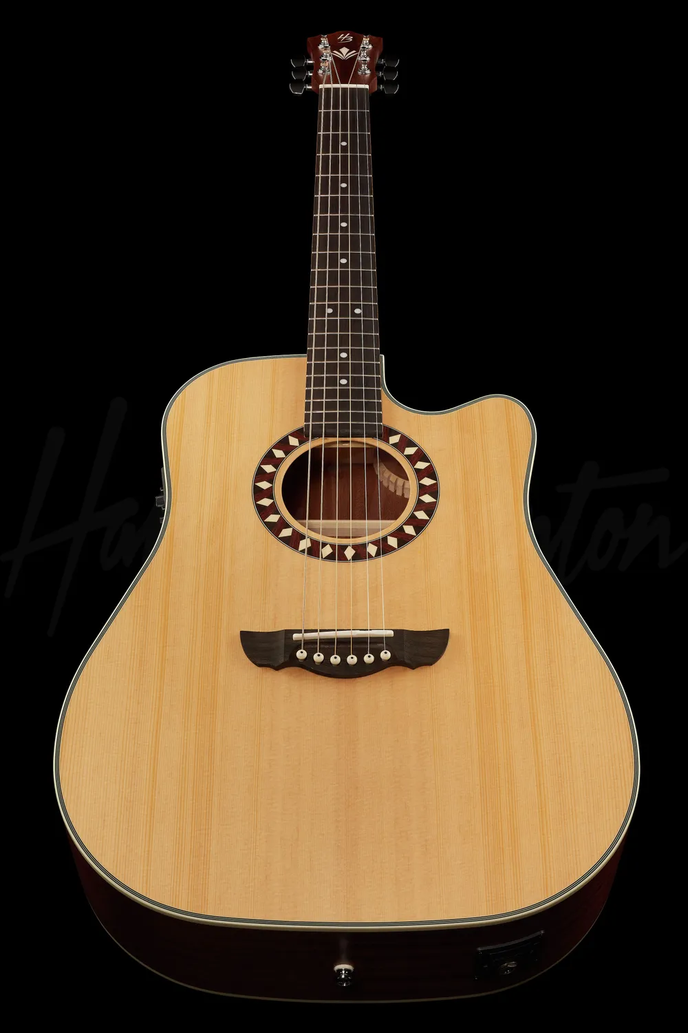 Harley Benton Custom Line CLD-1048SCE NS Westerngitarre 48 mm