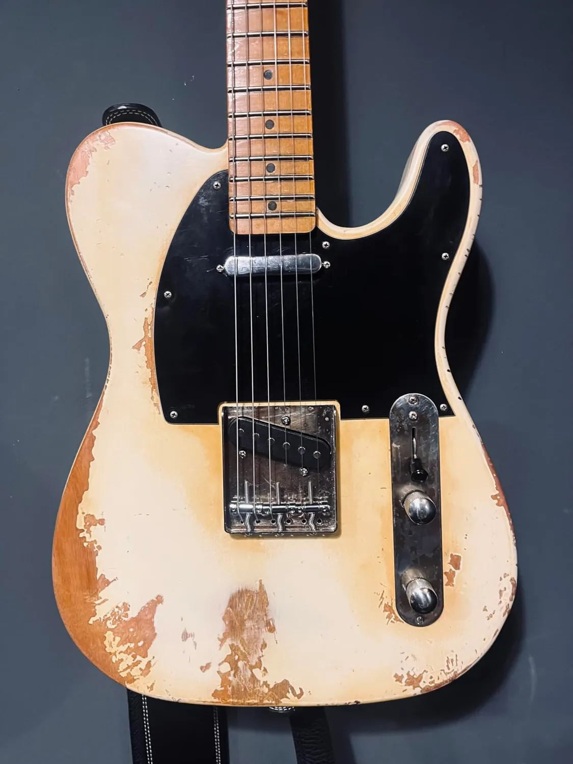 Rocktile Vinstage TL-HMWM E-Gitarre Vintage White Relic