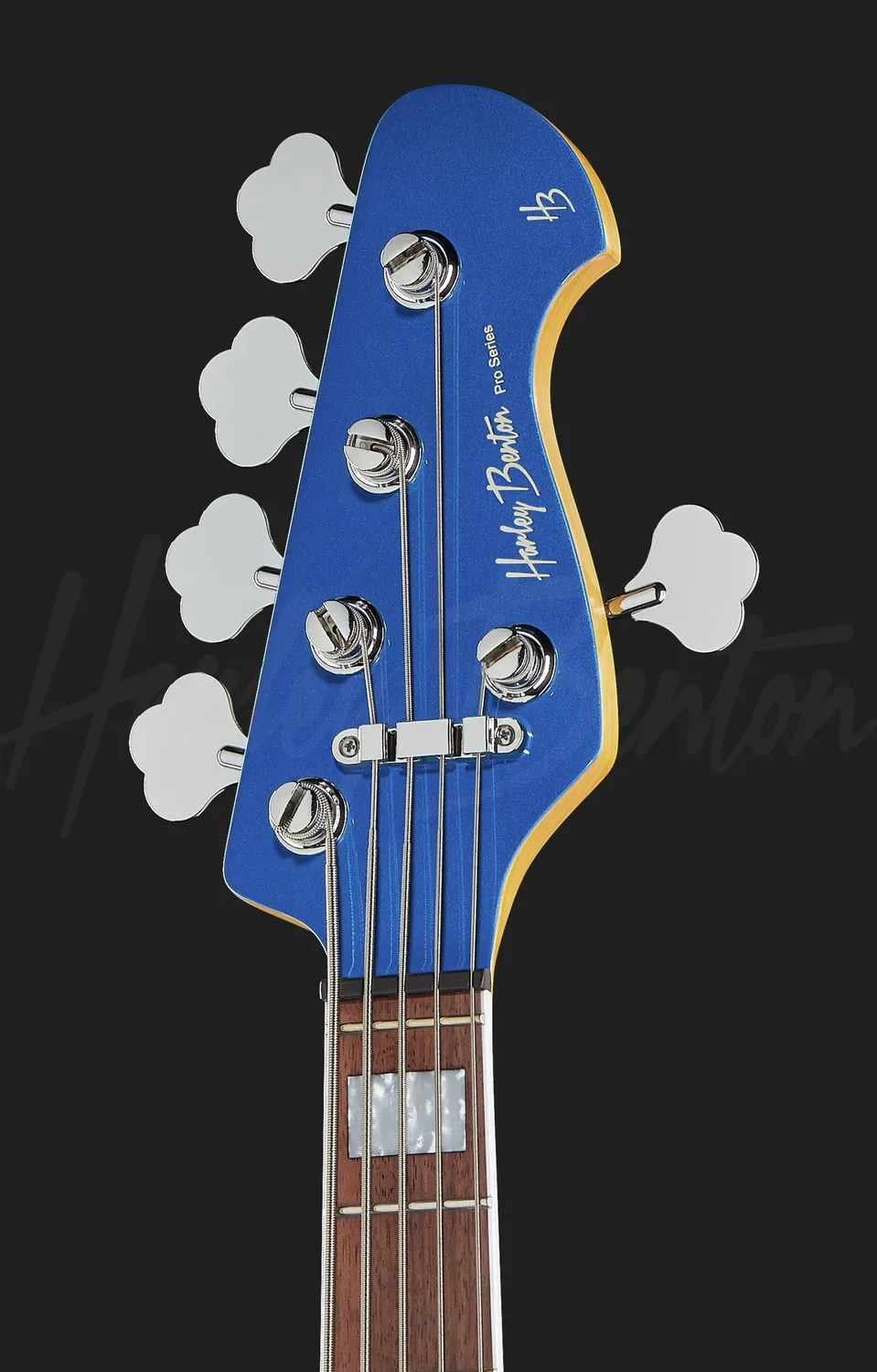 Harley Benton Enhanced MJ-5EB E-Bass Lake Blue 5-saitig