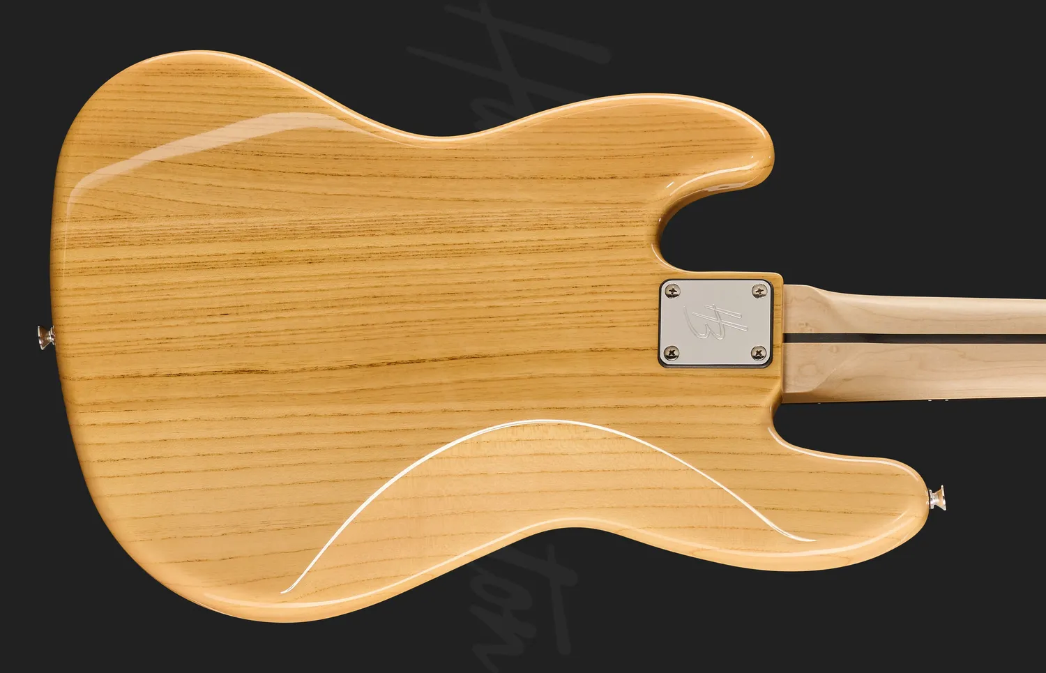 Harley Benton Vintage JB-75-5MN E-Bass Natur 5-saitig Esche