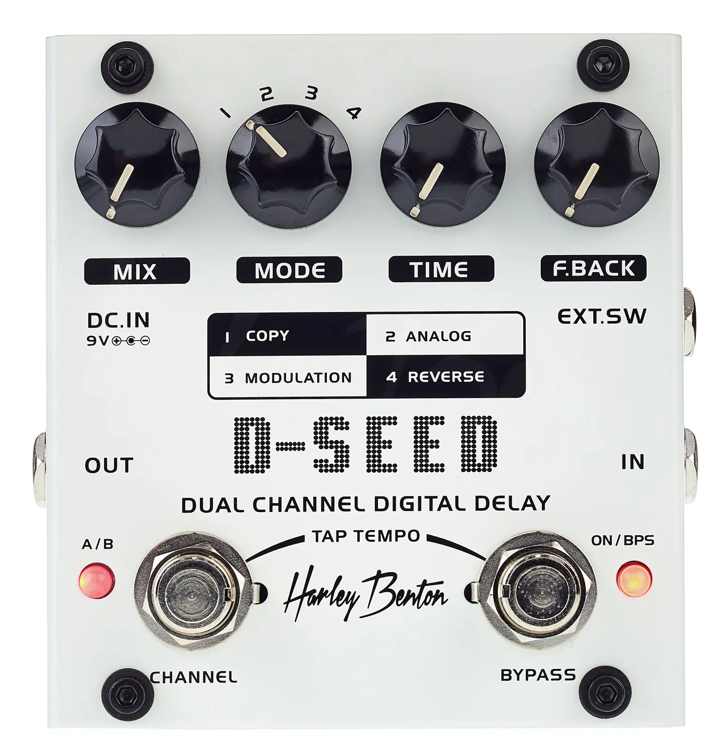 Harley Benton Standard D-SEED Delay Effektpedal digital