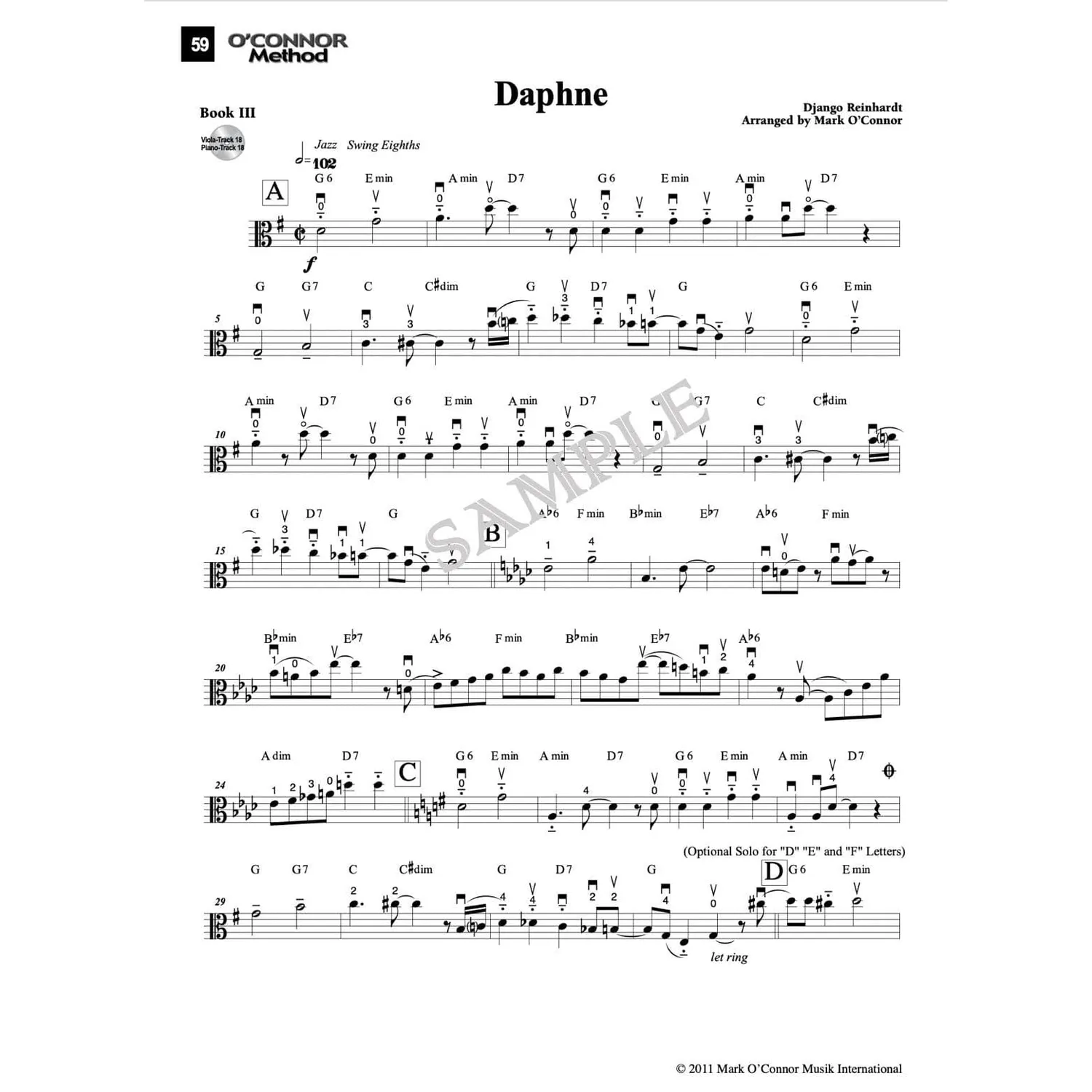 OConnor Viola Methode Buch 3 Bratschenschule Download