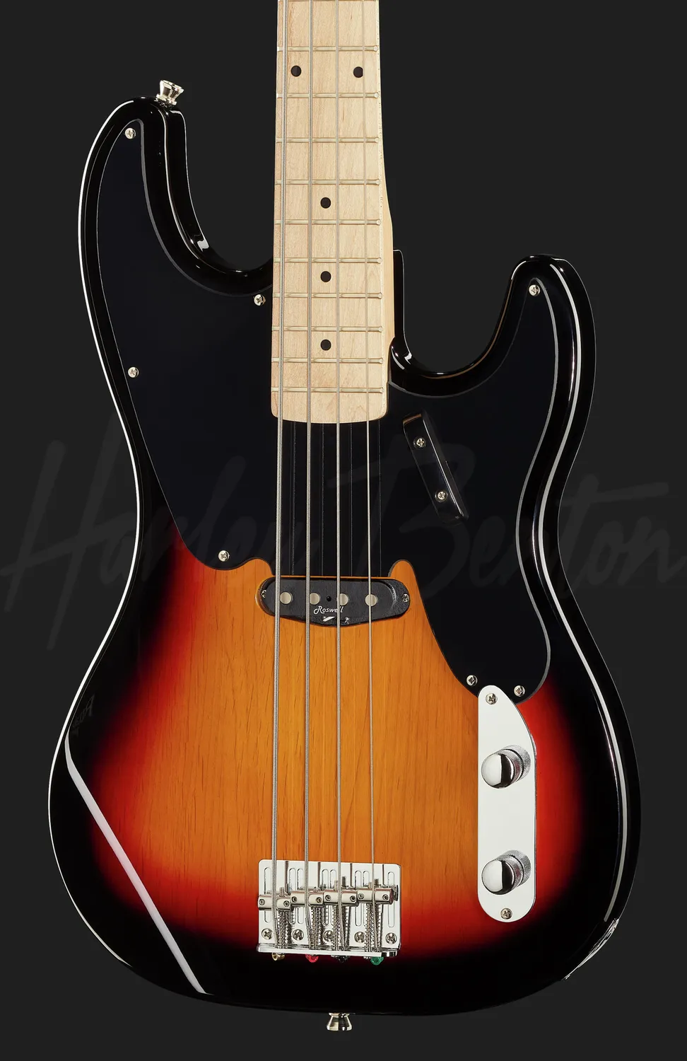 Harley Benton PB-50 SB E-Bass Sunburst Vintage-Pickup
