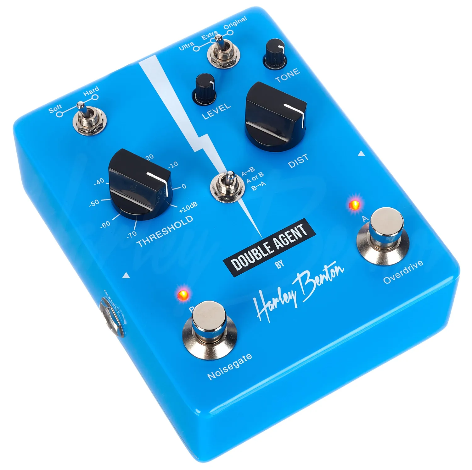 Harley Benton Standard Double Agent Effektpedal High-Gain