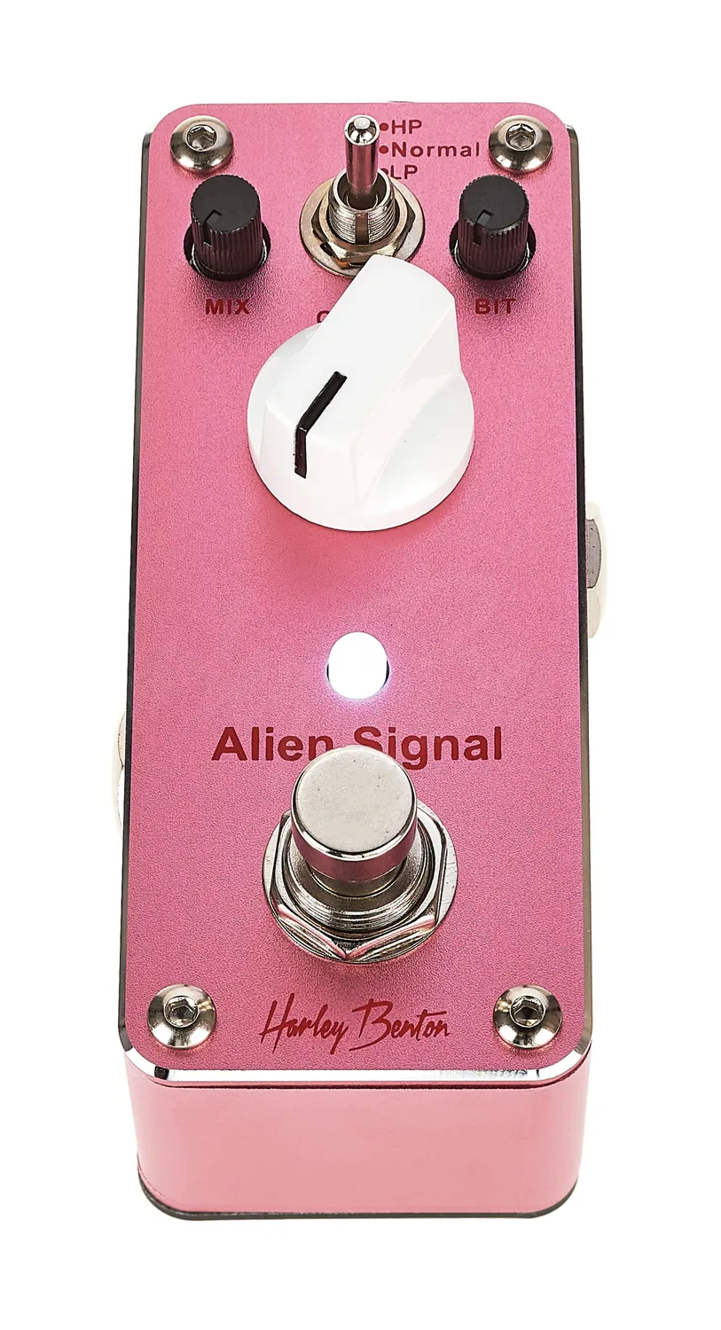 Harley Benton MiniStomp Alien Signal Effektpedal Bitcrusher