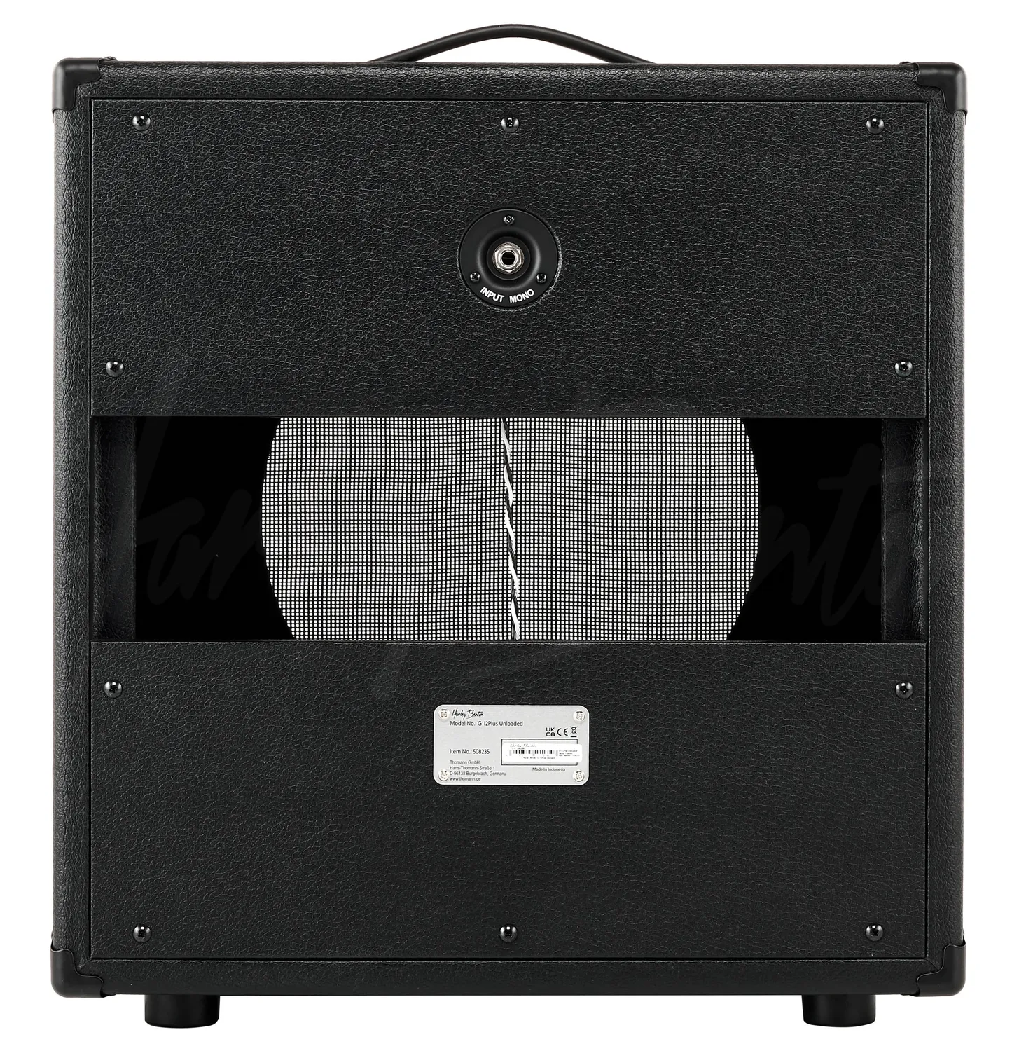 Harley Benton G112Plus Unloaded Gitarrenbox 1x12 leer