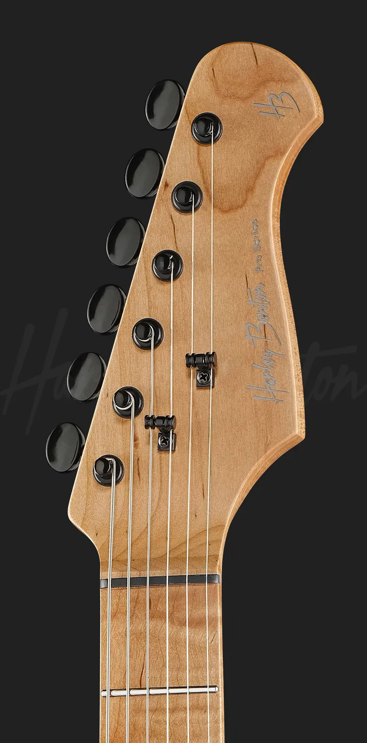 Harley Benton ST-Modern Plus HSS E-Gitarre Gun Metal Blue