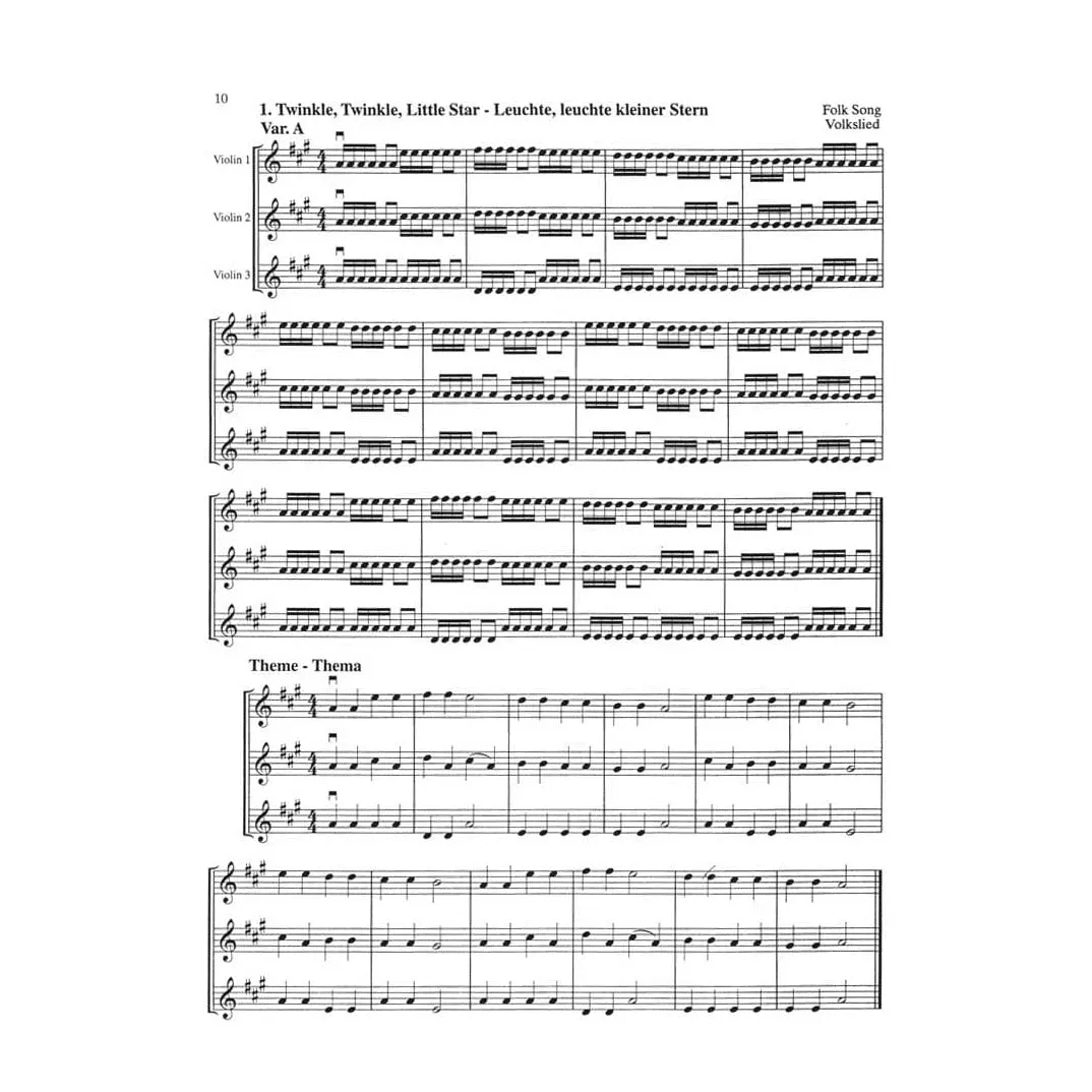 Mark O’Connor Mein Trio-Buch 1 Partitur Violinenoten