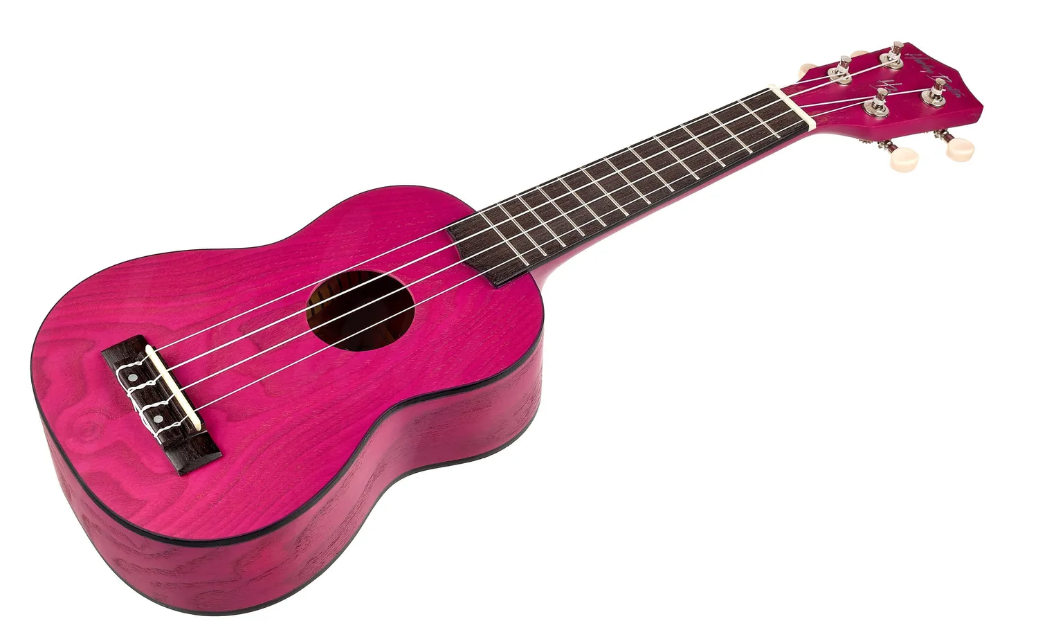 Harley Benton Standard UK-12 Sopran-Ukulele lila Tasche
