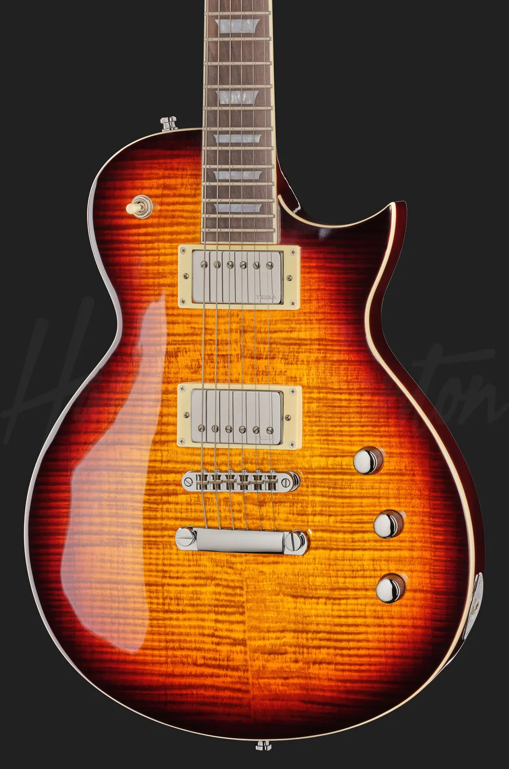 Harley Benton SC-Custom III Desert Burst E-Gitarre Humbucker