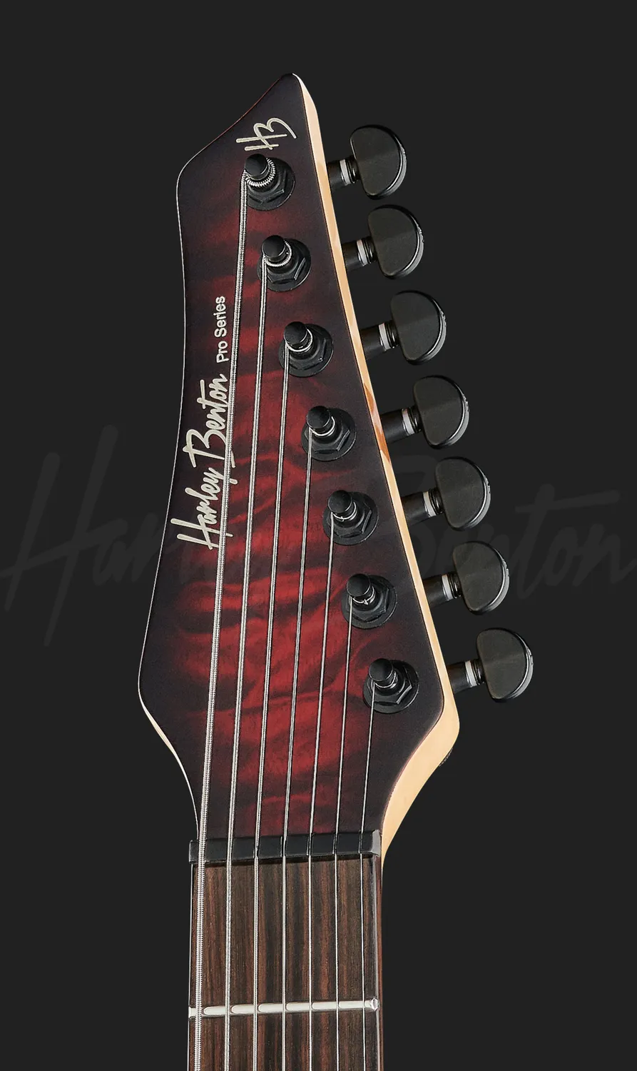 Harley Benton Progressive Amarok-7 E-Gitarre BKRD 7-saitig