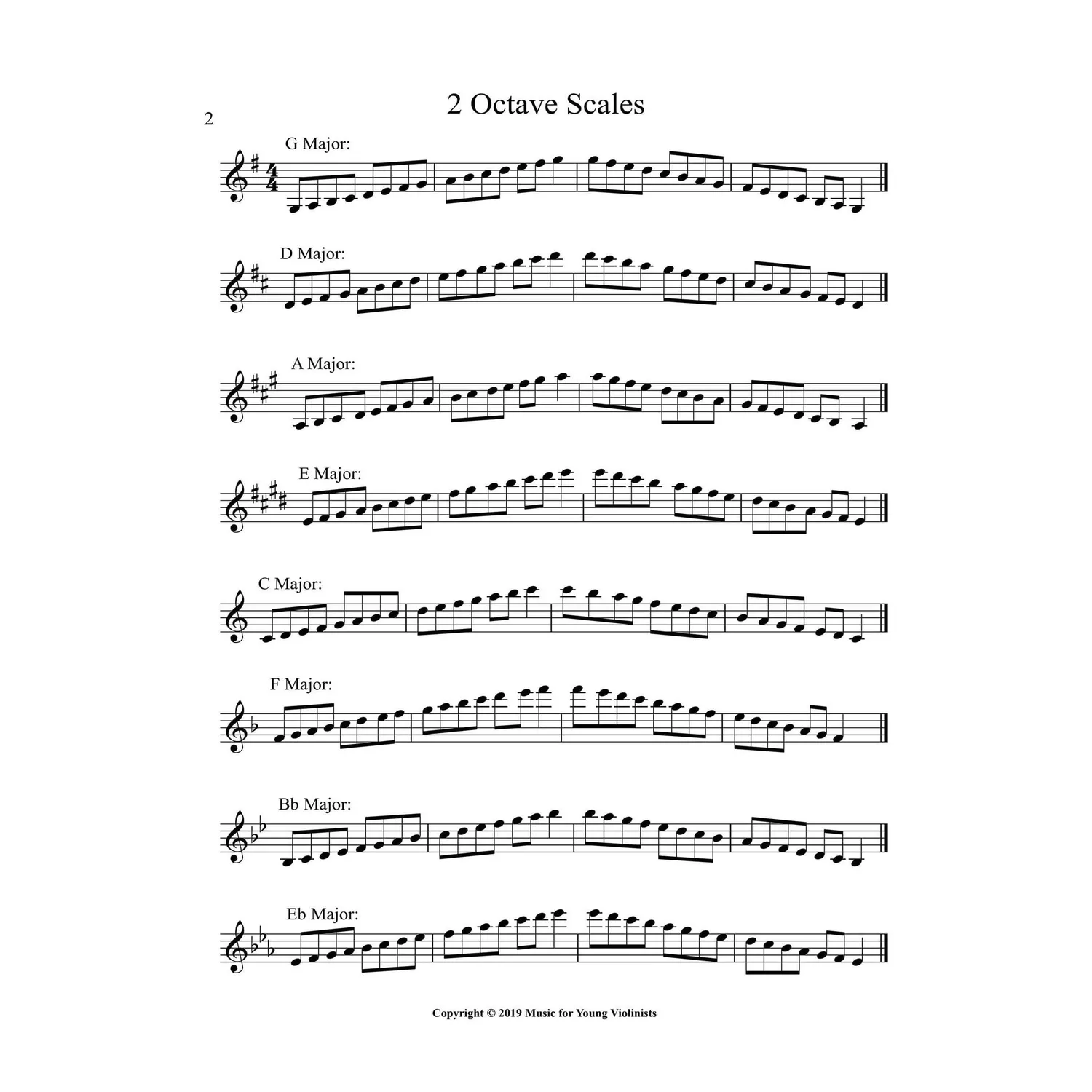 Shar Music Figi 13 Bowing Patterns Noten Violine Strichtechnik