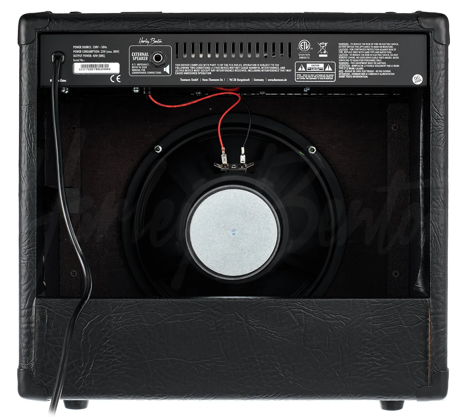 Harley Benton HB-40R Gitarren-Combo 40 Watt 2-Kanal